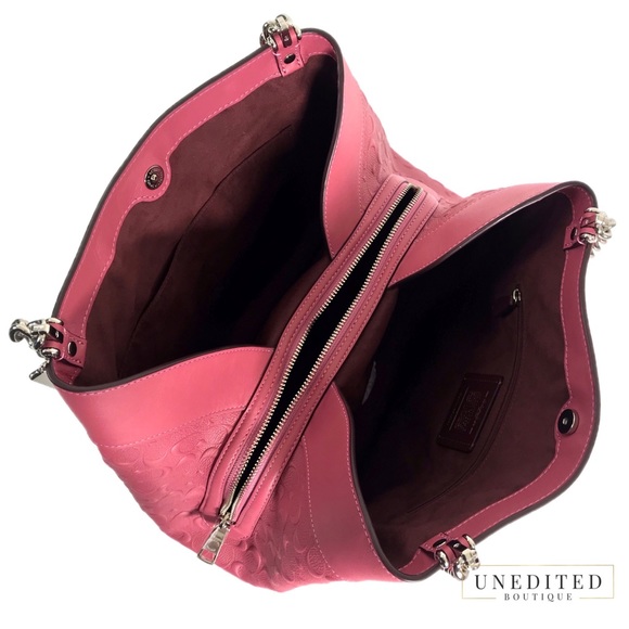 NWT - COACH Lexy Chain Shoulder Bag, Strawberry - Picture 4 of 8